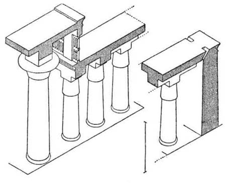 Храмы Древнего Египта. Гипостильный зал Карнакского храма