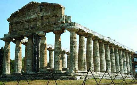 Храм Цереры в Посейдонии (Пестуме) 