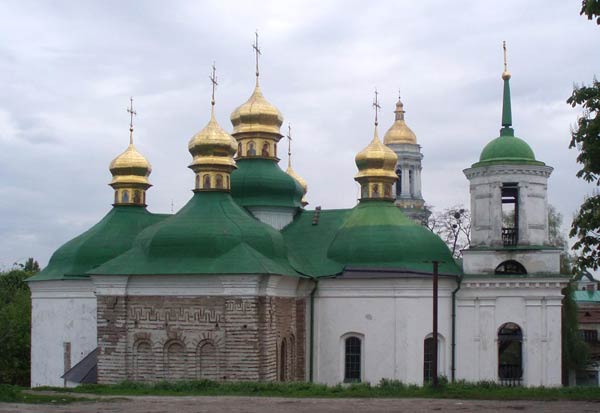 Церковь Спаса Преображения Господня на Берестове. Киев
