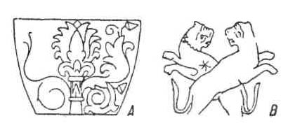 Формы и пропорции в архитектуре Древней Персии. Декоративные формы в парфянский и сасанидский периоды