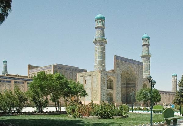 Мусульманская архитектура Афганистана. Соборная (пятничная) мечеть Герата