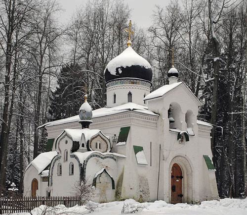 В. М. Васнецов. Церковь в Абрамцеве, 1881—1882 гг.