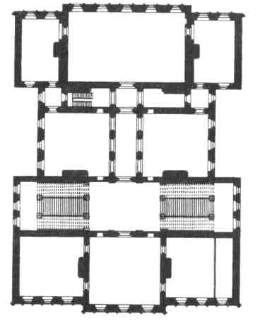 И. А. Монигетти, Н. А. Шохин. Политехнический музей в Москве (1873—1877 гг.). План 