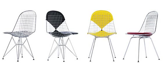Vitra. Чарльз Эймс (Charles Ormand Eames) и Рэй Эймс (Ray Eames). Were Chair DKR & DKX, 1951 