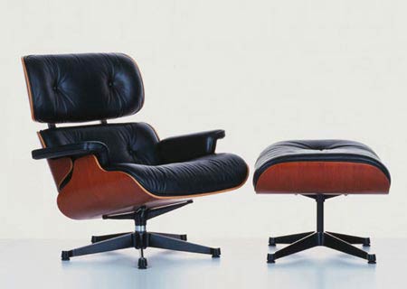 Чарльз и Рэй Эймс. Charles Ormand Eames & Ray Eames. Eames Lounge Chair 