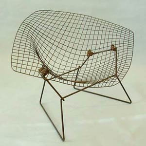 Гарри Бертойя. Bertoia Collection Lounge chair. «Diamond».  1952
