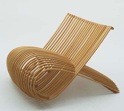 Марк Ньюсон. Marc Newson. Wooden Chair. Cappellini