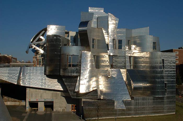 Фрэнк Гери (Frank Gehry): Frederick Weisman Museum of Art, University of Minnesota, Minneapolis, Minnesota, USA, 1993