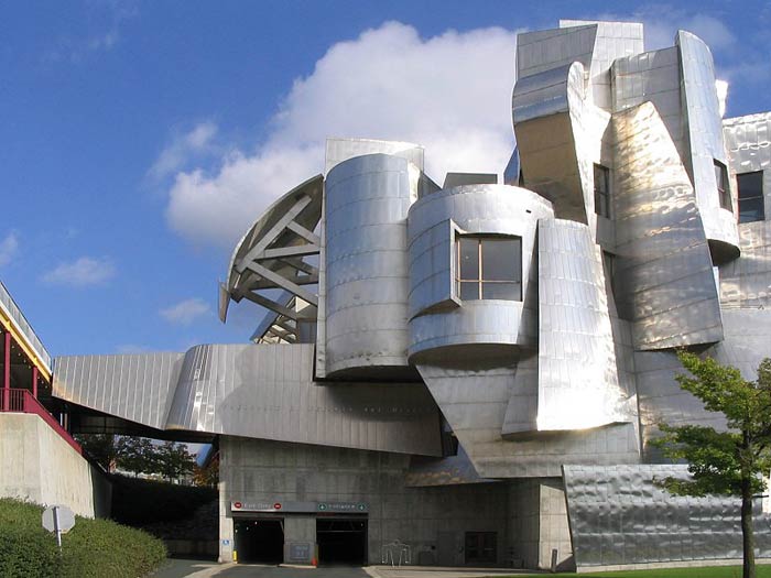 Фрэнк Гери (Frank Gehry): Frederick Weisman Museum of Art, University of Minnesota, Minneapolis, Minnesota, USA, 1993