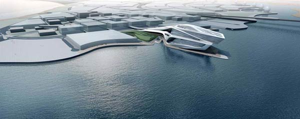 Заха Хадид (Zaha Hadid Architects): Abu Dhabi Performing Arts Centre, Abu Dhabi, United Arab Emirates (Центр исполнительских искусств, Абу-Даби, ОАЭ), 2007—