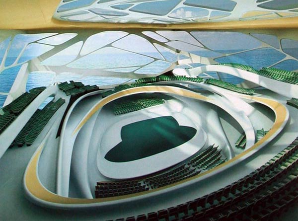 Заха Хадид (Zaha Hadid Architects): Abu Dhabi Performing Arts Centre, Abu Dhabi, United Arab Emirates (Центр исполнительских искусств, Абу-Даби, ОАЭ), 2007—