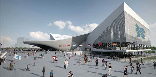 Заха Хадид (Zaha Hadid Architects): Aquatics Centre London Olympics, London, UK (Олимпийский комплекс для водных видов спорта, Лондон, Великобритания), 2005—2010