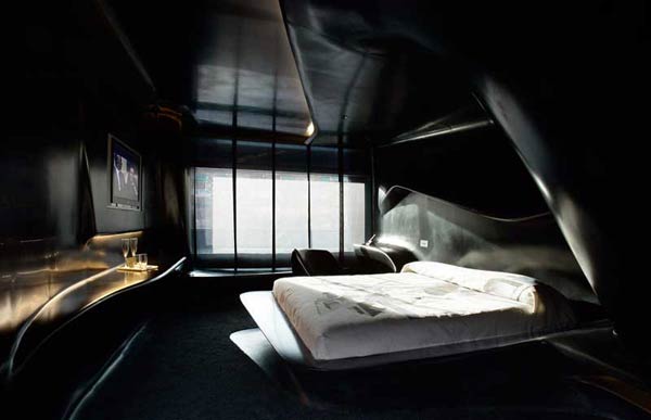 Заха Хадид (Zaha Hadid Architects): Hotel Puerta America, Madrid, Spain (дизайн апартаментов), 2003—2005