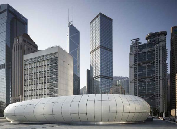 Заха Хадид (Zaha Hadid Architects): Chanel Mobile Art Pavilion (Chanel Contemporary Art Container. Worldwide), Hong Kong, Tokyo, New York, Moscow, Milan, Paris, 2008—2010