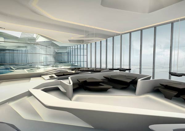 Заха Хадид (Zaha Hadid Architects): «OPUS» Office Tower, Dubai, UAE, 2007—2010