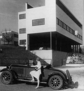 Ле Корбюзье. Le Corbusier. Дома в поселке Вейссенгоф (Weissenhof Estate), Штутгарт, Германия