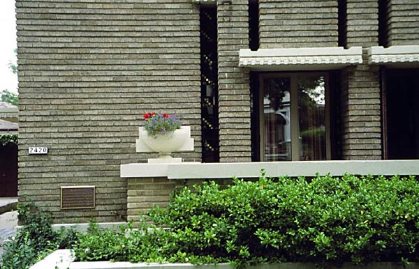 Фрэнк Ллойд Райт (Frank Lloyd Wright): Frederick C. Bogk House, Milwaukee, Wisconsin (Дом Фредерика Бока, Милуоки, Висконсин ), 1916