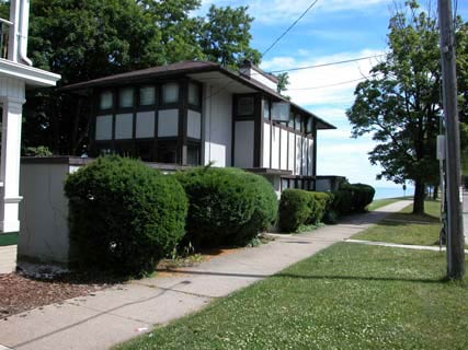 Органическая архитектура: Фрэнк Ллойд Райт (Frank Lloyd Wright): Thomas P. Hardy House, Racine, Wisconsin (Дом Томаса П. Харди, Расин, Висконсин), 1905