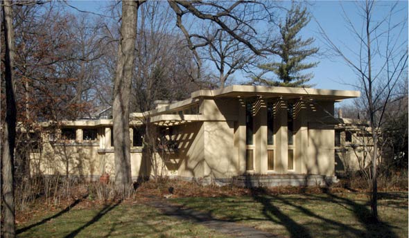 Органическая архитектура: Фрэнк Ллойд Райт (Frank Lloyd Wright): Avery Coonley Playhouse, Riverside, Illinois (Дом для игр Эйвери Кунли, Риверсайд, Иллинойс), 191