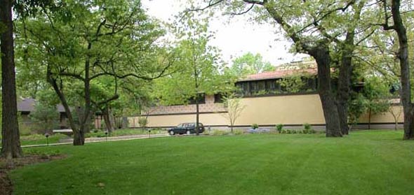 Фрэнк Ллойд Райт (Frank Lloyd Wright): Avery Coonley Coach House, Riverside, Illinois (Оранжерея и конюшни Эйвери Кунли, Риверсайд, Иллинойс), 1911