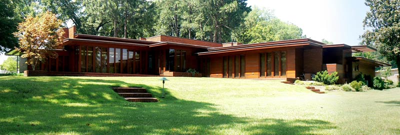 Фрэнк Ллойд Райт (Frank Lloyd Wright): Stanley Rosenbaum House, Florence, Alabama (Дом Стенли Розенбаума, Флоренс, Алабама), 1939—1940