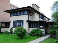 Фрэнк Ллойд Райт (Frank Lloyd Wright): Joseph J. Walser Jr. Residence, Chicago, Illinois (Дом Дж.Дж. Уолсера, Чикаго, Иллинойс), 1903