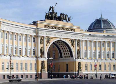 Здание Генерального штаба. Петербург 