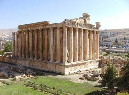Большой Храм Храмового комплекса в г.Баальбек (Гелиополь), Сирия 