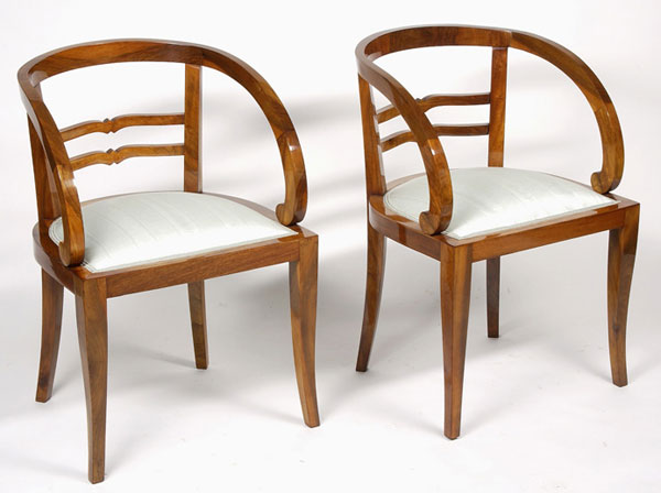 Кресло в стиле Ар Деко (Art Deco). Чехословакия, 1930 г