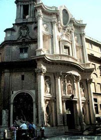 Церковь Сан Карло алле Кватро Фонтане, Рим 