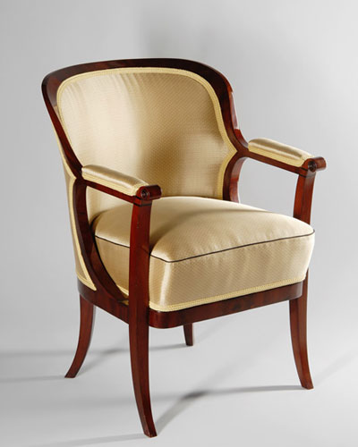 Кресло в стиле бидермайер (Biedermeier). Австрия, 1820-25 гг