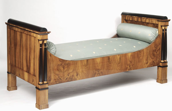 Кровать в стиле бидермайер (Biedermeier). Австрия, 1825 г 