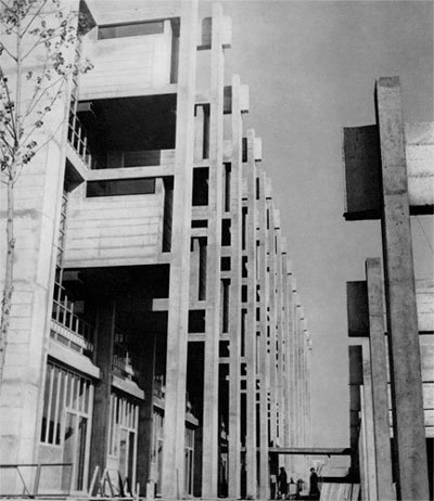 Брутализм. Институт Марчионди в Милане (Istituto Marchiondi), 1959, архитектор Витториано Вигано (Vittoriano Viganò)