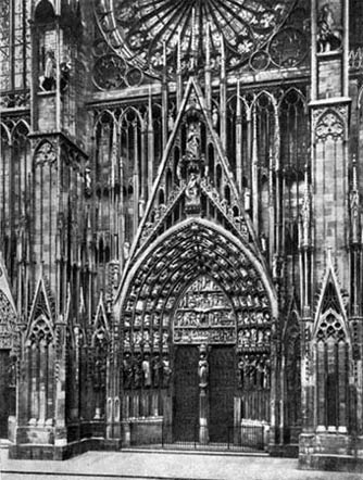 Собор Нотр-Дам в Страсбурге (XII-XV вв.) 