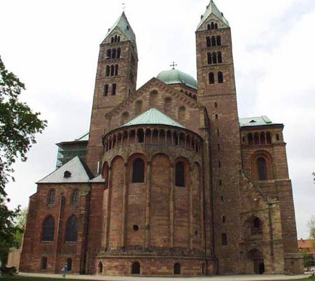 Кайзерский собор в Шпейере, Германия (1030-1092-1106) 