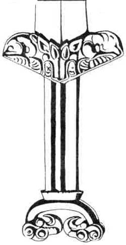Скифо-сакский железный меч, Минусинская котловина,  V век до н.э.