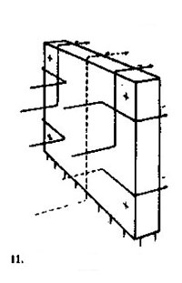 Примеры объёмно-планировочных и конструктивных  решений  высотных конторских зданий. Строительное проектирование. Эрнст Нойферт, Bauentwurfslehre. Ernst Neufert