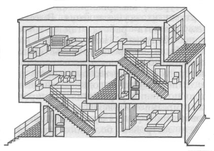 Товарищеский конкурс на проект жилища нового типа для трудящихся, 1927 г. 
