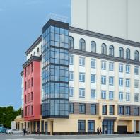 Здание общественного назначения с подземной автостоянкой по ул. Аникина в Новосибирске / ООО «АкадемСтрой НСК»