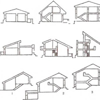 Функционально-пространственная структура жилого дома