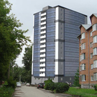 Многоэтажный жилой дом с административными помещениями. г. Бердск