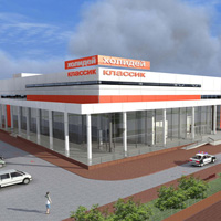 Проект торгового центра «Холидей Классик». г. Прокопьевск