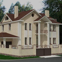 Проект индивидуального жилого дома. Новосибирск